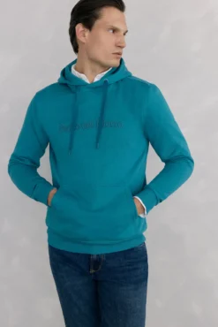 Sweatshirt com capuz com logo