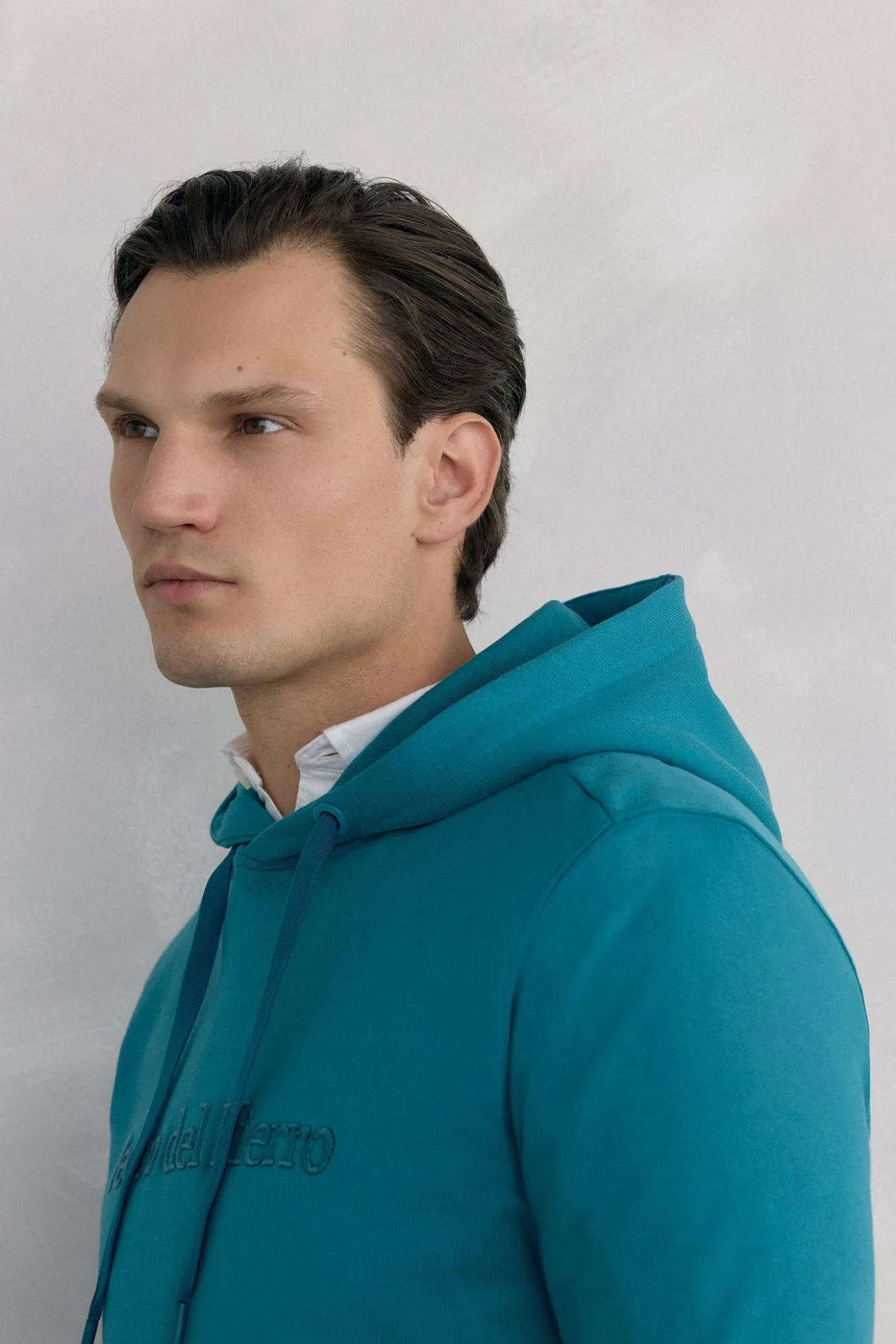 Sweatshirt com capuz com logo