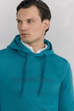 Sweatshirt com capuz com logo