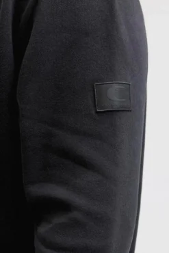 Sweatshirt com capuz e logo
