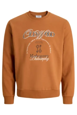 Sweatshirt com estampado frontal