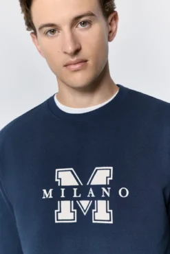 Sweatshirt com estampa regular fit