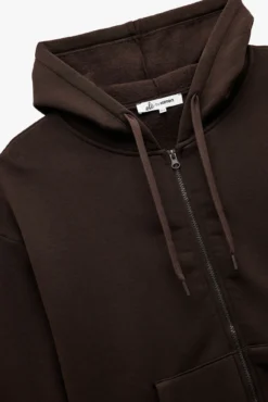 Sweatshirt com fecho-éclair