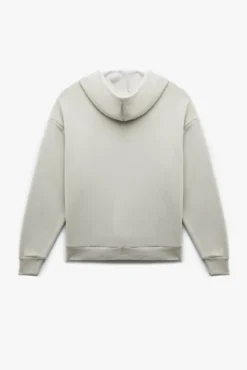Sweatshirt com fecho-éclair