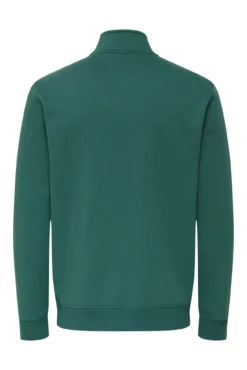 Sweatshirt com fecho-éclair