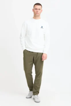 Sweatshirt com gola redonda