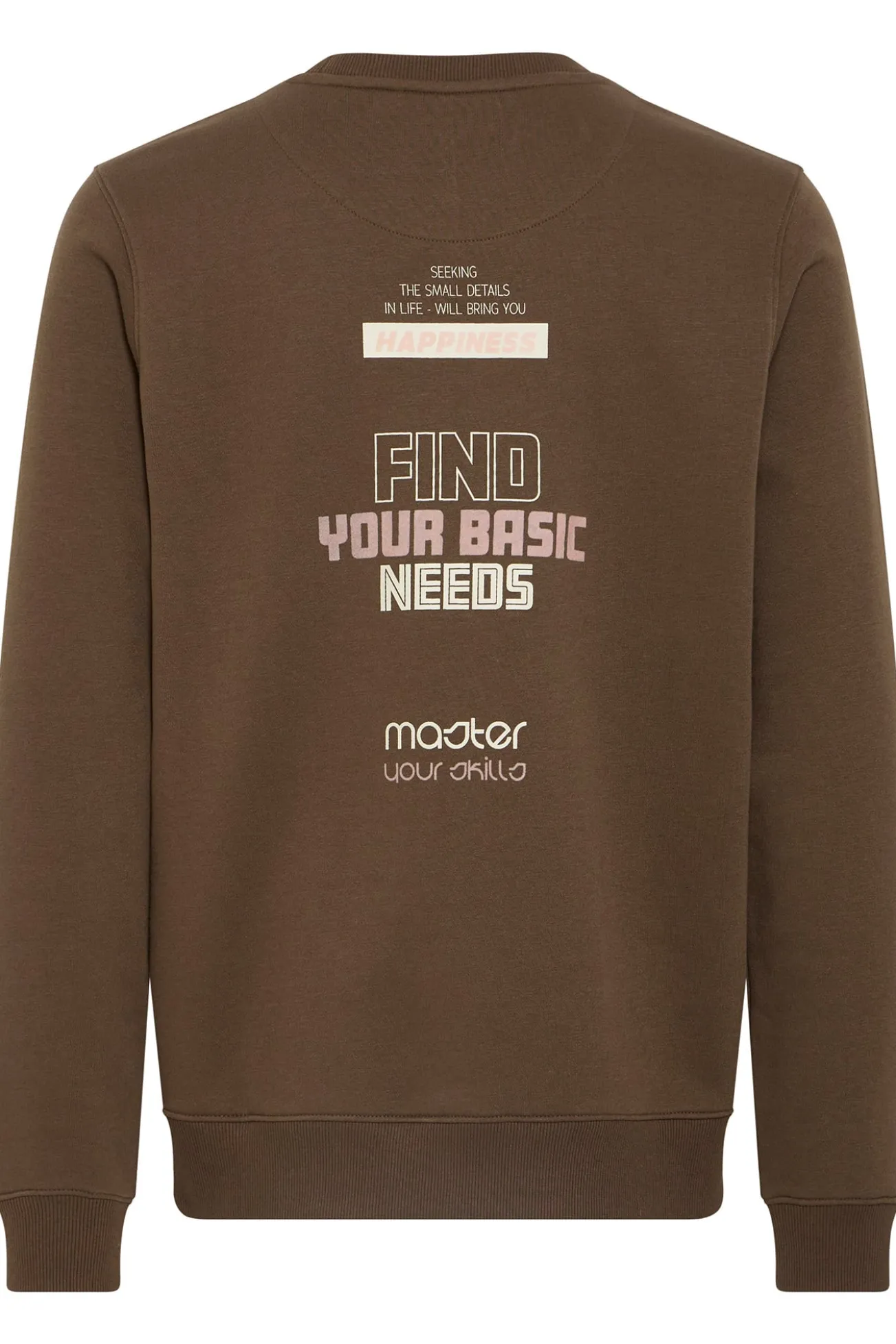 Sweatshirt com gola redonda