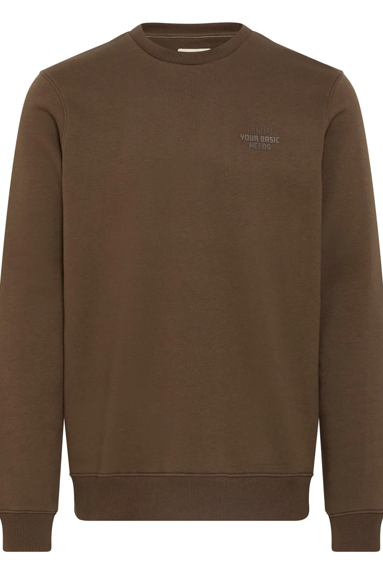 Sweatshirt com gola redonda
