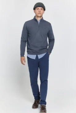Sweatshirt com logo semi-cisne