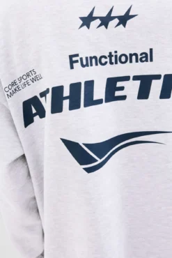 sweatshirt cropped com itens essenciais para atletismo
