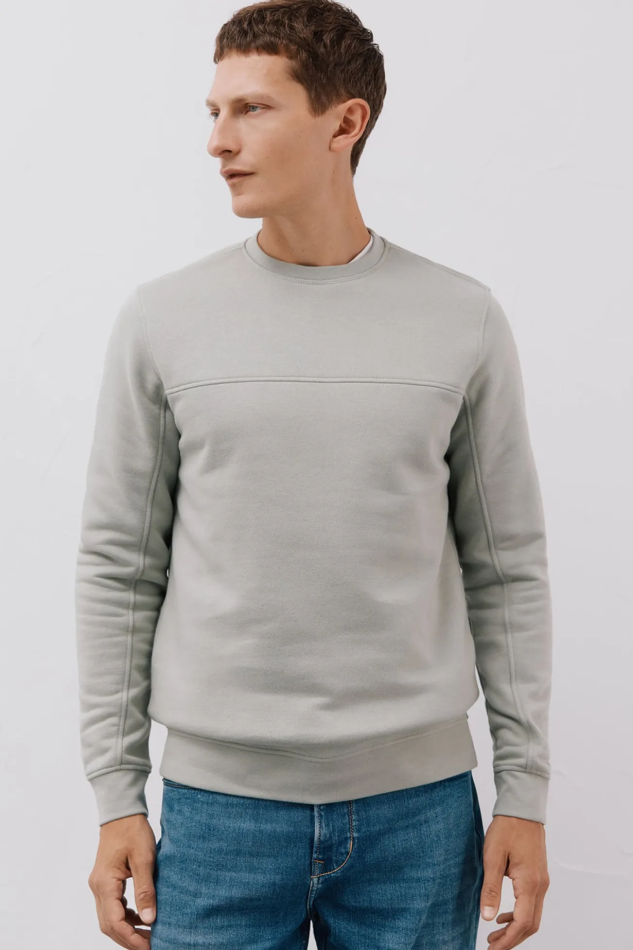 Sweatshirt gola caixa
