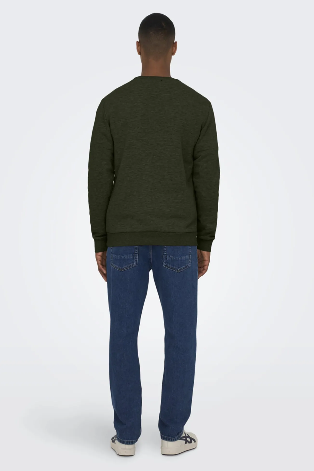 Sweatshirt gola redonda