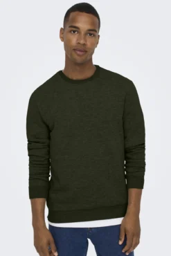 Sweatshirt gola redonda