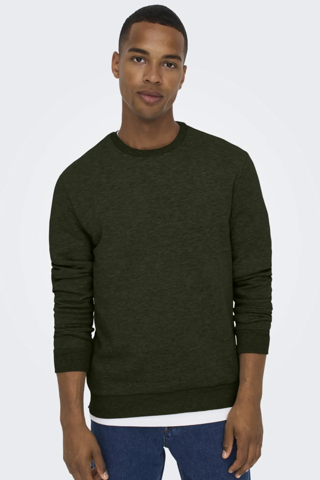 Sweatshirt gola redonda
