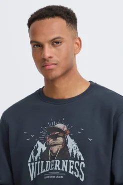 Sweatshirt gola redonda
