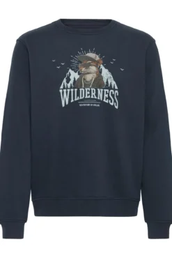 Sweatshirt gola redonda