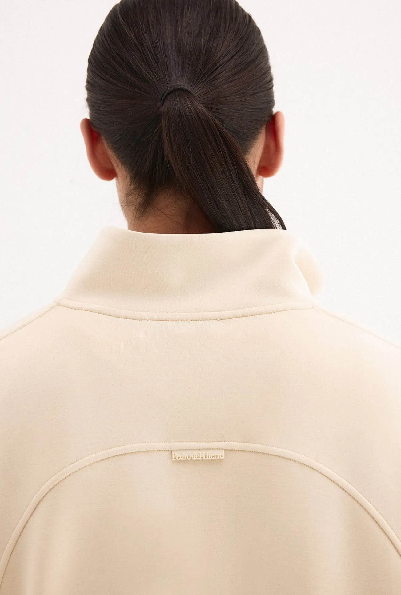 Sweatshirt soft touch com gola