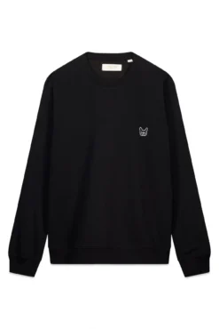 Sweatshirt suave gola redonda
