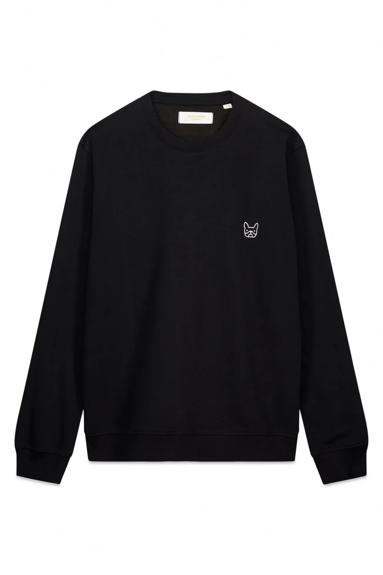 Sweatshirt suave gola redonda