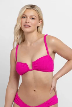 Top bandeau com enchimento leve Eden