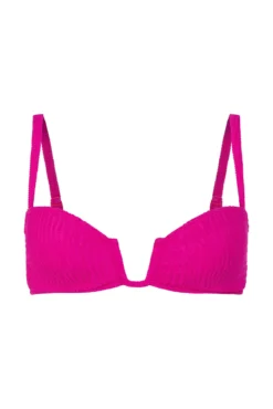 Top bandeau com enchimento leve Eden