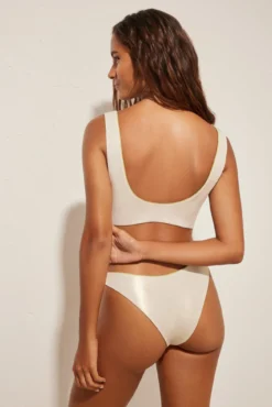 Top biquíni halter reversível