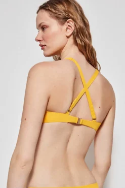 Top biquíni triangular