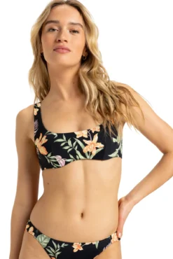 Top de biquíni Roxy