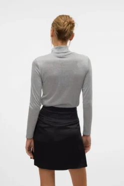 Top de gola e lurex