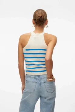 Top de malha gola halter