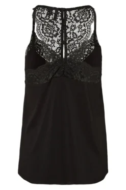 Top de mulher sem mangas estilo lingerie