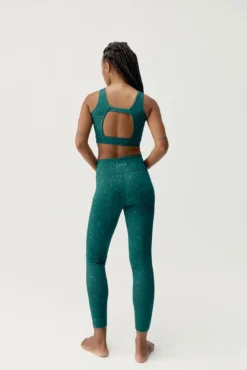 Top desportivo Orgânico Verde Escuro