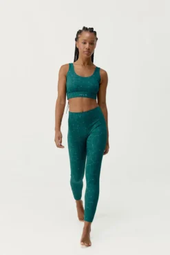 Top desportivo Orgânico Verde Escuro