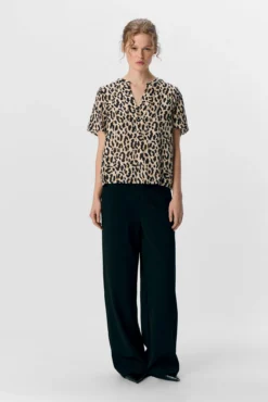 Top estampado