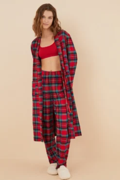 Top seamless textura vermelho