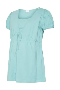 T-shirt algodão maternity e amamentação