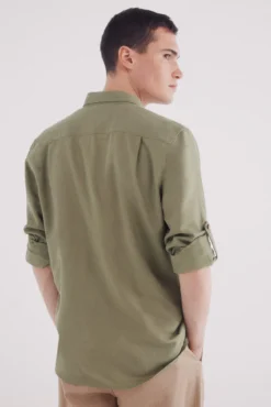 T-shirt algodão slub