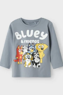 T-shirt azul para meninos