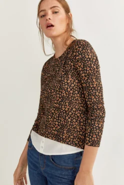 T-shirt Bimatéria Estampada