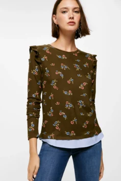 T-shirt Bimatéria Estampada