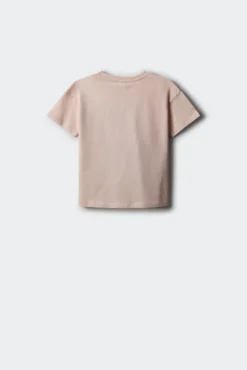 T-shirt Bonjour para menina