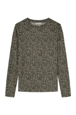 T-shirt botões ombro