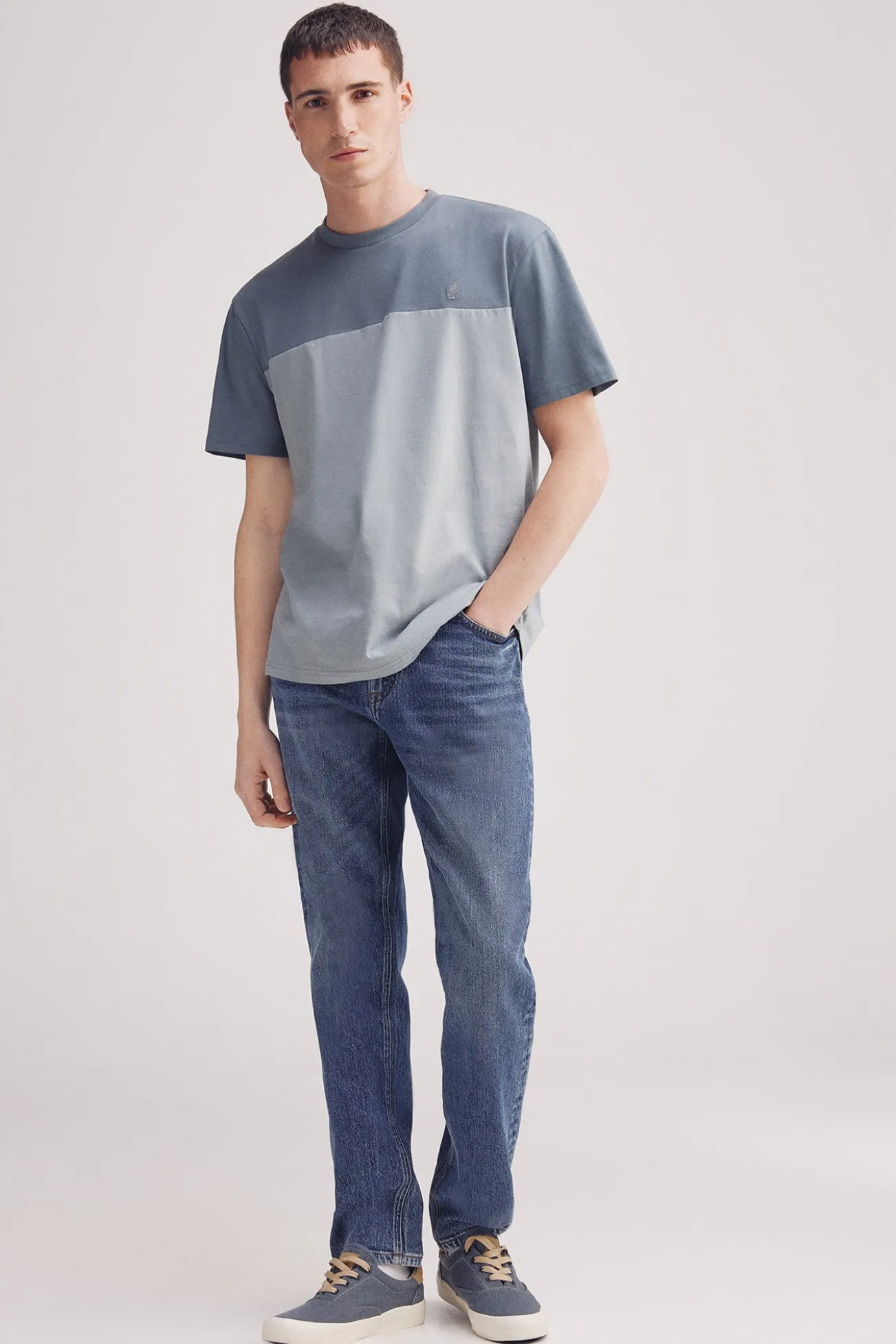 T-shirt color block