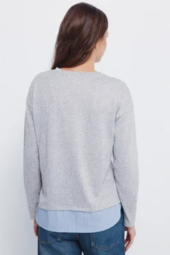 T-shirt combinada