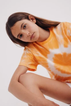 T-shirt com coração para menina