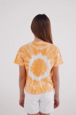 T-shirt com coração para menina