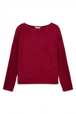 T-shirt cravejada de chenille