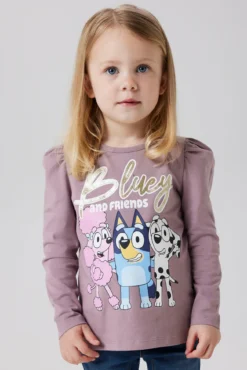 T-shirt da menina Bluey