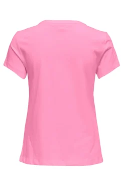 T-shirt de gola redonda
