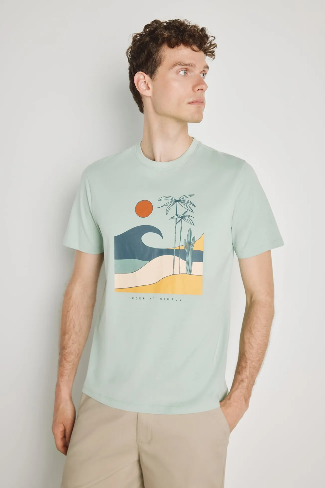T-shirt de manga curta